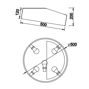 картинка Светодиодные Светильник потолочный Mantra Mini 6169