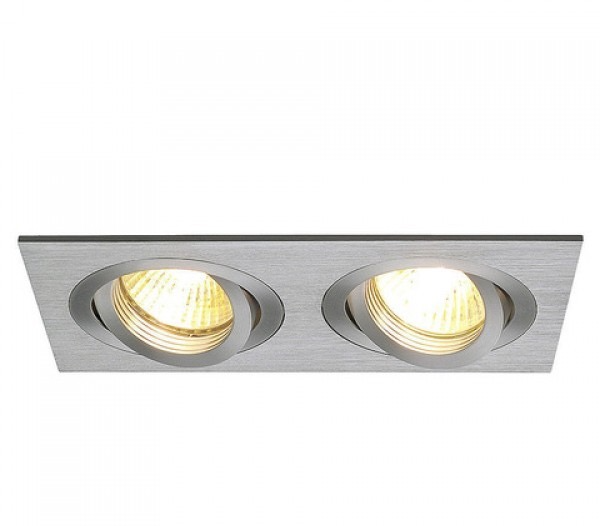 картинка Врезные Врезной светильник SLV 111362 New Tria GU10 2 Square