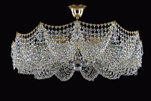 картинка Припотолочные светильники Люстра хрустальная Artglass PRISCILA III. CE
