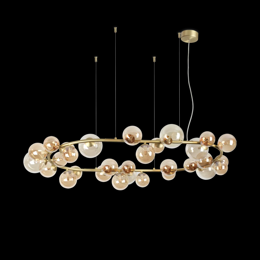 картинка Современные подвесные светильники Подвесной светильник IDEAL LUX Perlage 322780