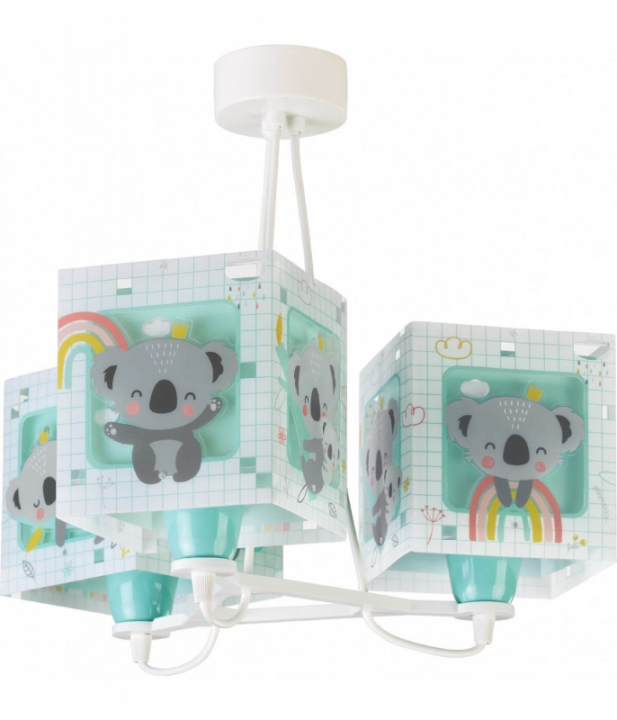 картинка Для детей Детская люстра Dalber KOALA GREEN 63267H
