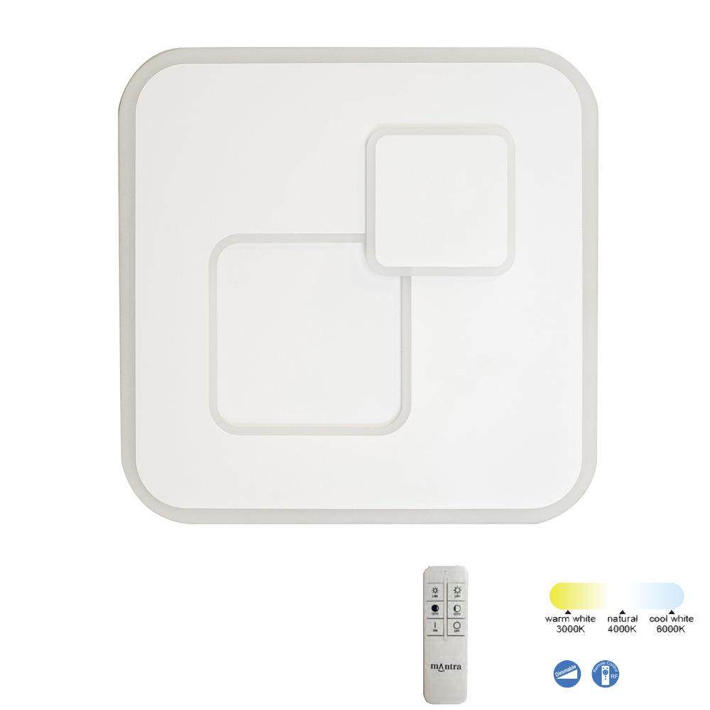 картинка Квадратные Светильник потолочный Mantra Quad 6455 dimmer