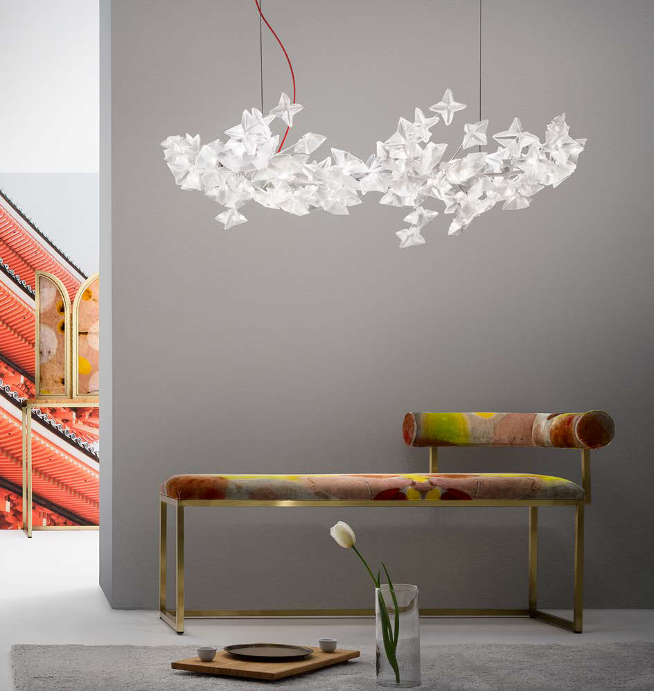 картинка Современные подвесные светильники Подвесной светильник SLAMP Hanami HANSL00PRS01R00000EU