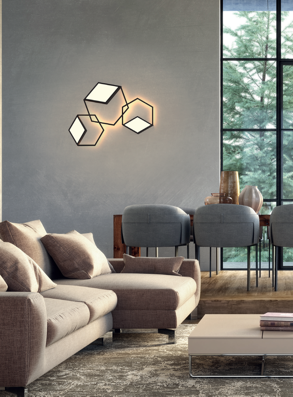 картинка Светодиодные бра Бра MANTRA Kubick 7597 Dimmable