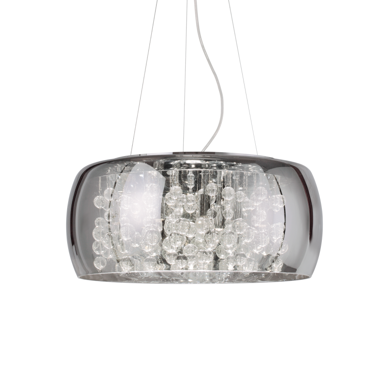 картинка Современные подвесные светильники Подвес Ideal Lux Audi-80 197654 SP8 Fume