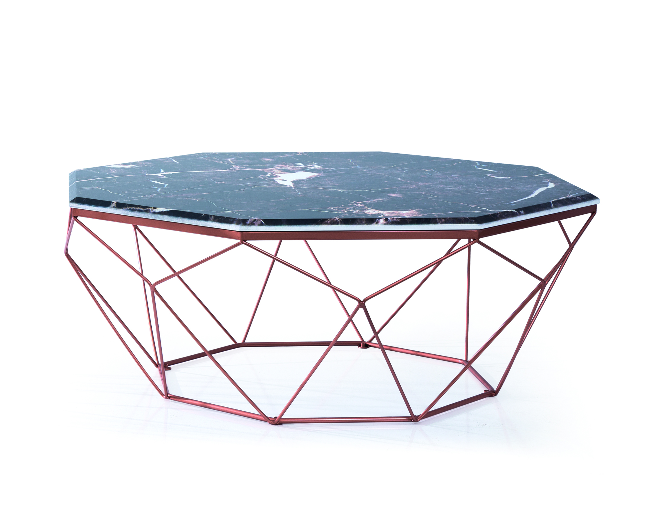 картинка Столики Столик кофейный LEGNOStill Hexagon copper