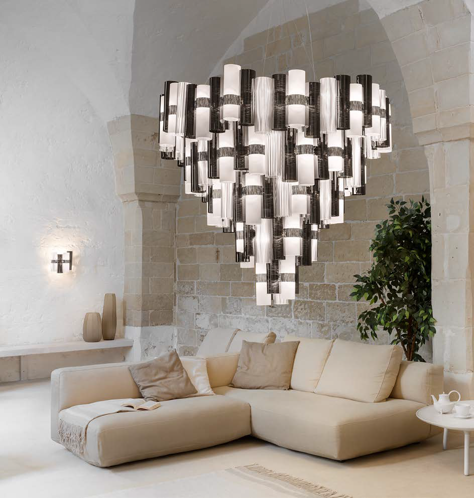 картинка Светодиодные люстры Люстра SLAMP La lollona 5 LALS5XLPWT06T00NMTEU