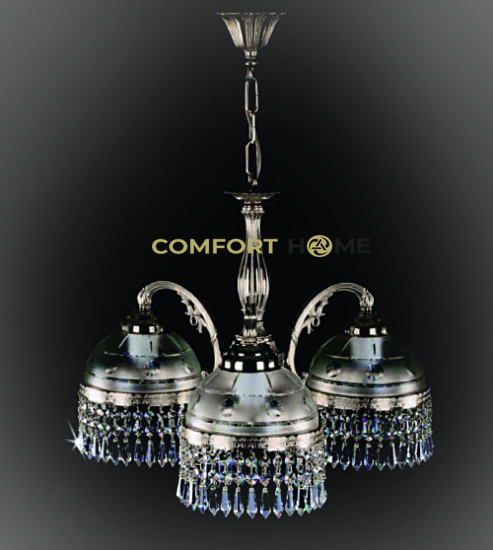 картинка Хрустальные люстры Хрустальная люстра ArtGlass CASSANDRA III. (NICKEL, NICKEL ANTIQUE) CE