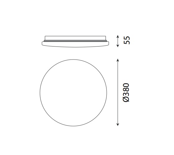 картинка Круглые Светильник потолочный Mantra Zero Smart 5947 dimmer