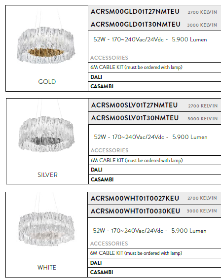 картинка Современные подвесные светильники Подвесной светильник SLAMP Accordeon ACRSM00WHT01T0030KEU