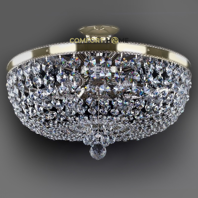 картинка Классические Светильник потолочный хрустальный ArtGlass GERTA DIA 450 POLISHED CE