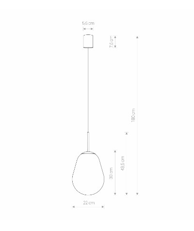 картинка Современные подвесные светильники Подвес Nowodvorski Pear S 8673