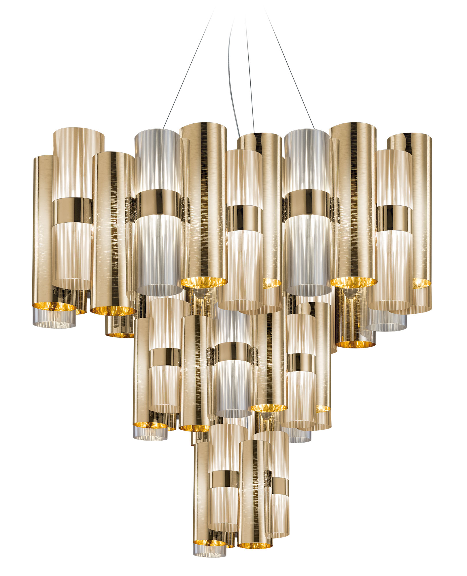картинка Светодиодные люстры Люстра SLAMP La lollo XL LALSXL0GLD01T00NMTEU