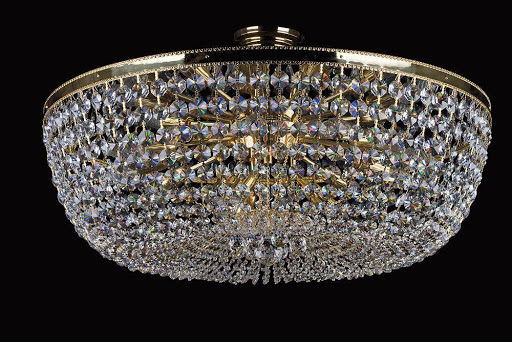 картинка Припотолочные светильники Люстра хрустальная Artglass GERTRUDA DIA 800 POLISHED CE