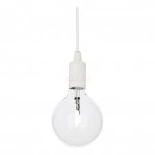 картинка Современные подвесные светильники Подвес Ideal Lux Edison 113302 SP1 Bianco