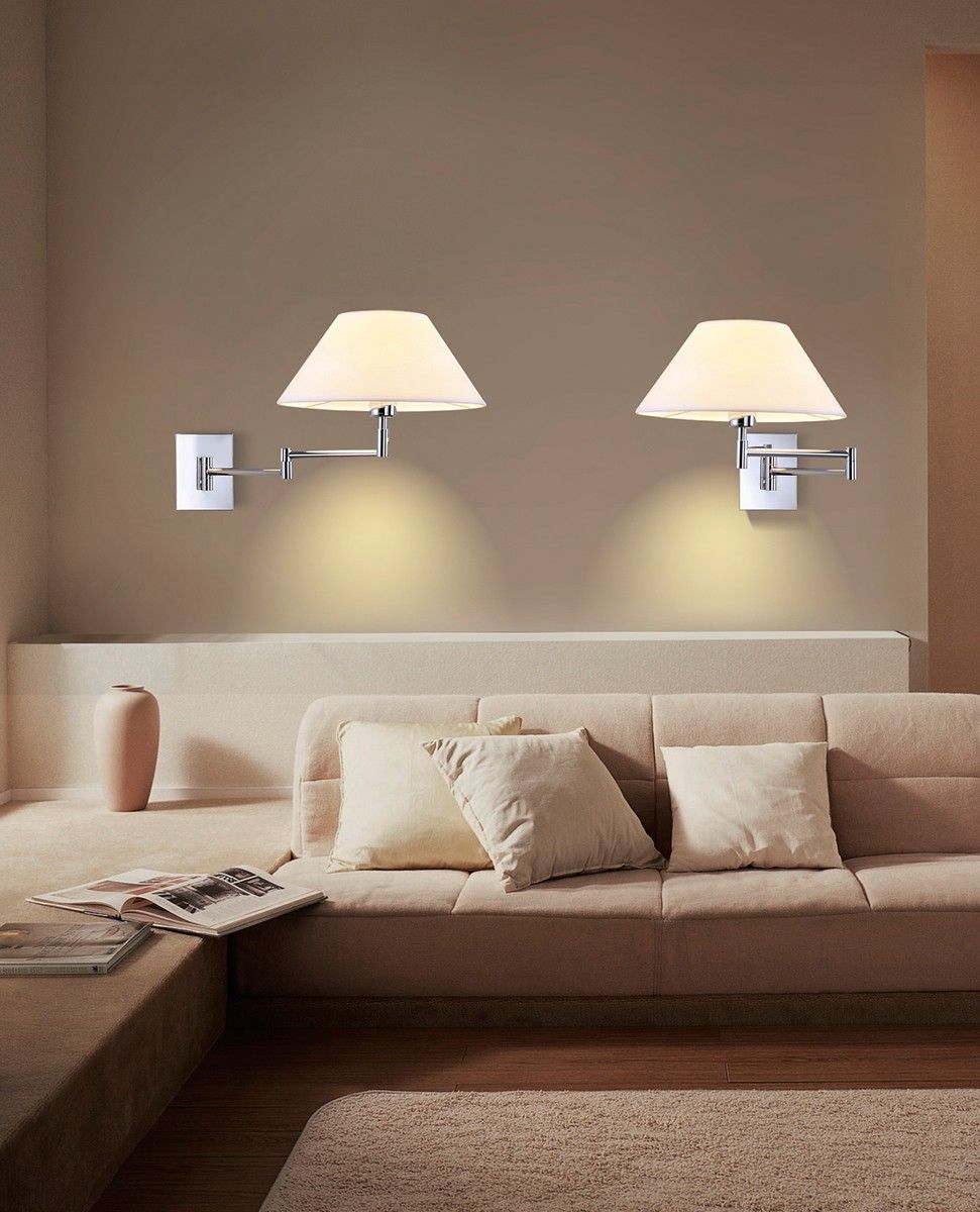 картинка Бра с абажуром Бра Azzardo Trapezio White Wall MB2311-S AZ1542