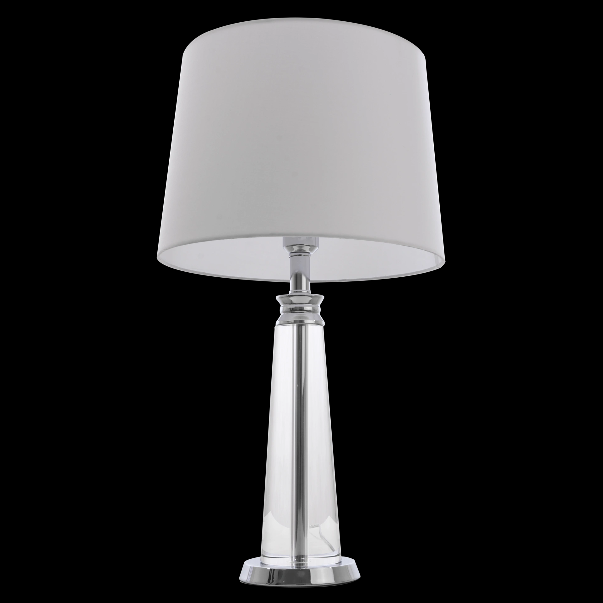 картинка Настольные лампы с абажуром Настольная лампа CosmoLight Charlotte T01332CH-WH