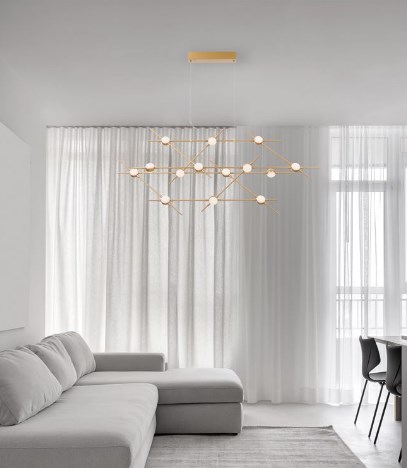 картинка Современные подвесные светильники Люстра Nova Luce Atomo 9180614