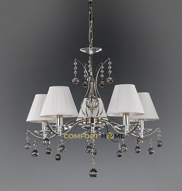 картинка Хрустальные люстры Хрустальная люстра ArtGlass CHANTAL V. NICKEL CE - COLOR + CH 024