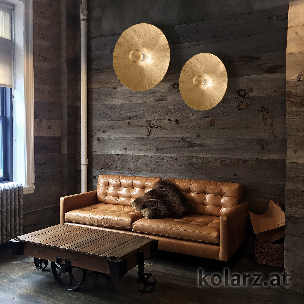 картинка Современные бра Бра Kolarz Moon A1306.61XL.3.SunAu