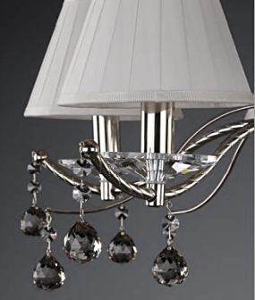 картинка Хрустальные люстры Хрустальная люстра ArtGlass CHANTAL V. NICKEL CE - COLOR + CH 024