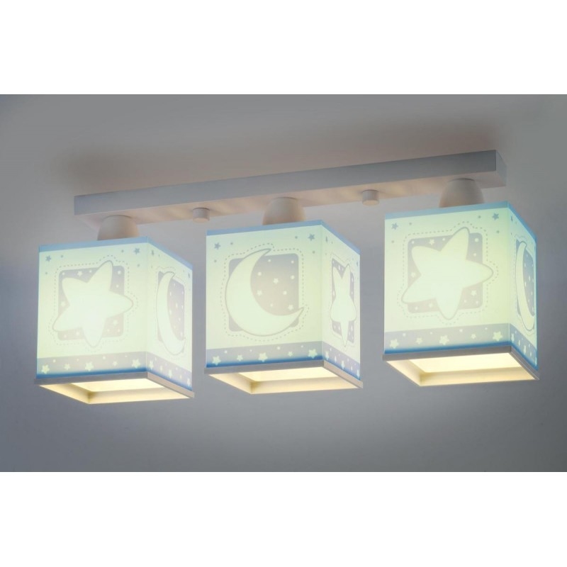картинка Для детей Люстра Dalber Moon Blue 63233NT