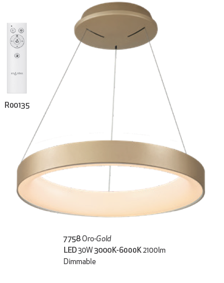 картинка Современные подвесные светильники Подвесной светильник MANTRA Niseko 7758 dimmable