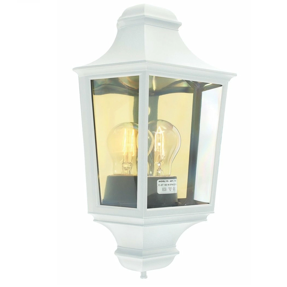 картинка Уличные настенные светильники Бра NORLYS IP65 Glasgow 730WH
