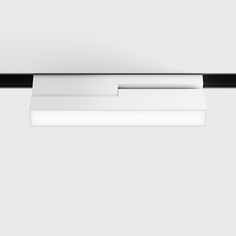 картинка Трековые светильники Светильник трековый LTX IN_LINE LINEA B 205, L205mm, W24,5mm, H107mm, LED 6W, 3000К, белый (06.2053.6.930.WH)