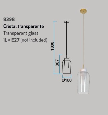 картинка Современные подвесные светильники Подвесной светильник MANTRA Nora 8398