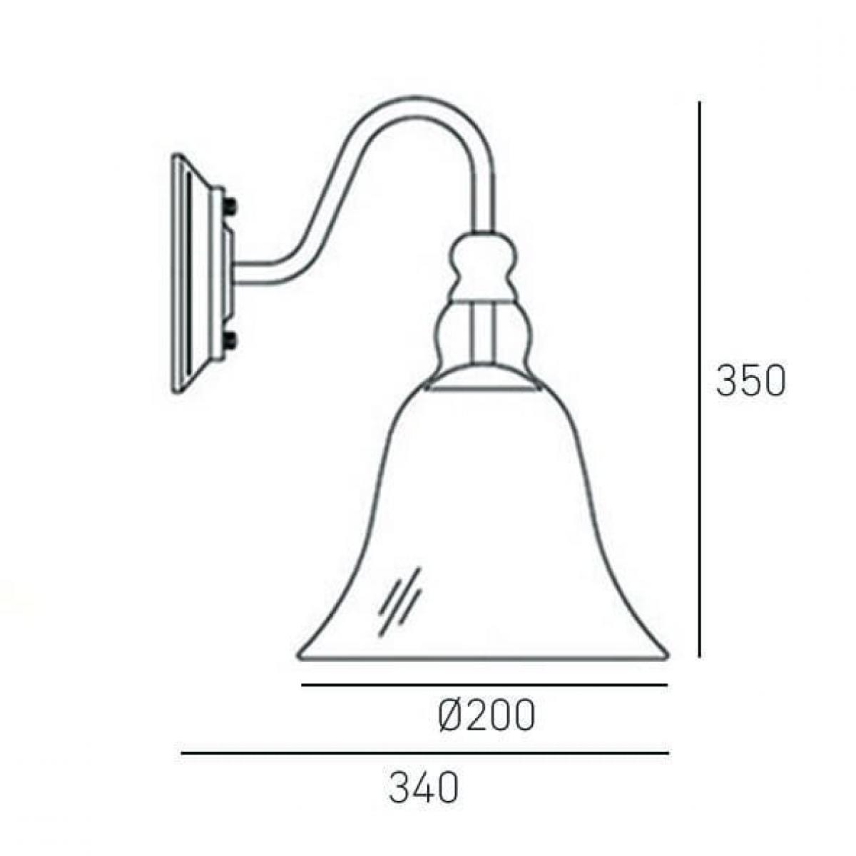 картинка Современные бра Бра CosmoLight Paris W01796BK