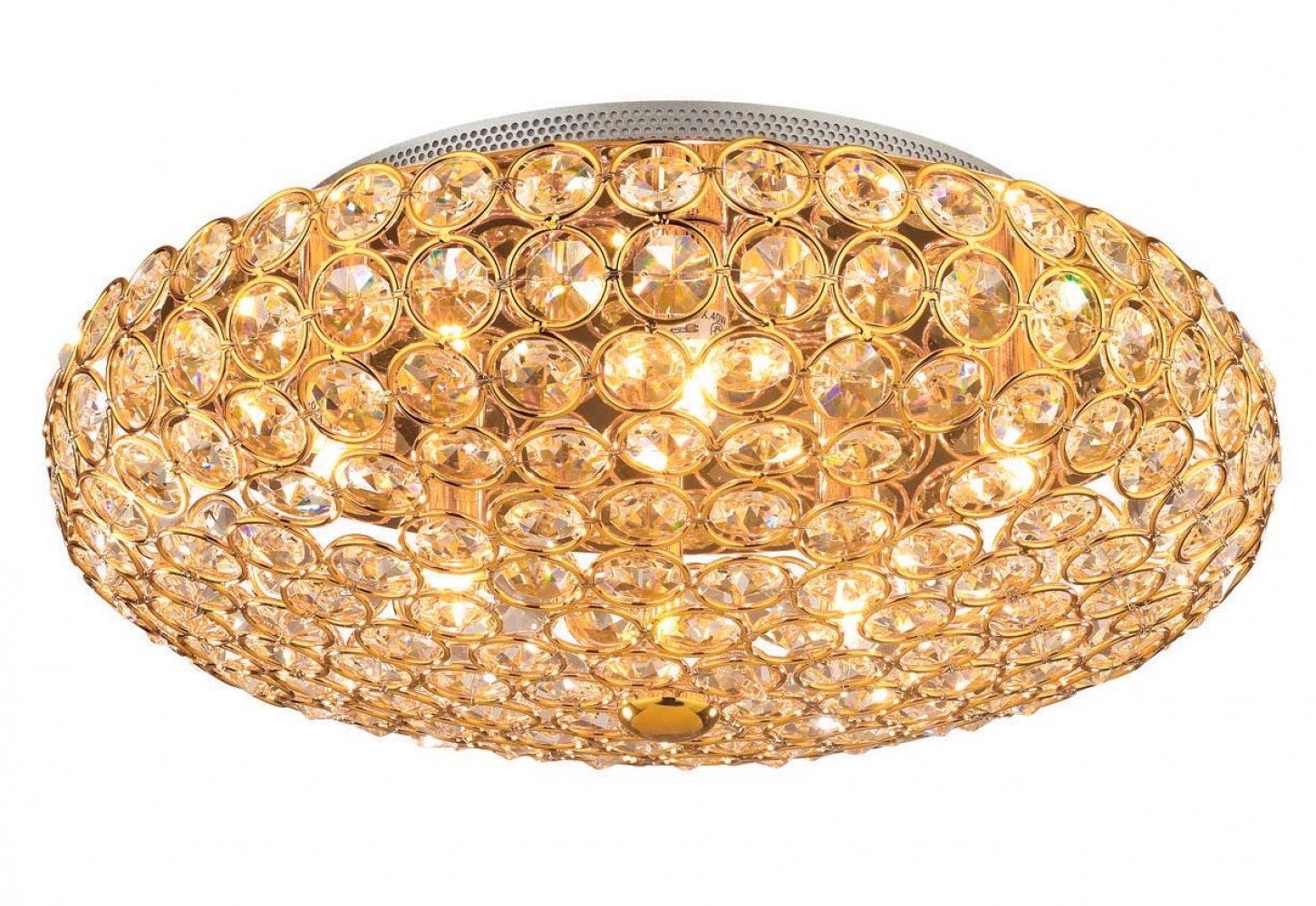 картинка Современные Светильник потолочный Ideal Lux King 073187 PL5 Oro 