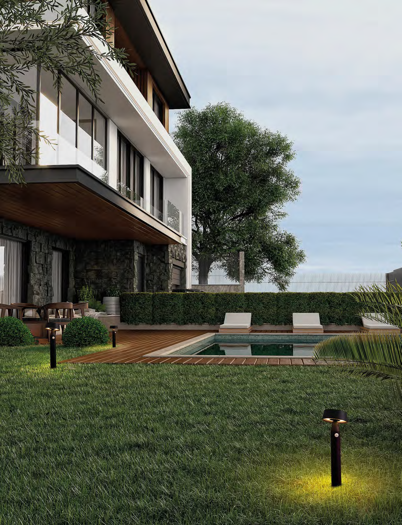 картинка Офисные настольные лампы Уличный столбик NOVA LUCE Chiaro 9136463