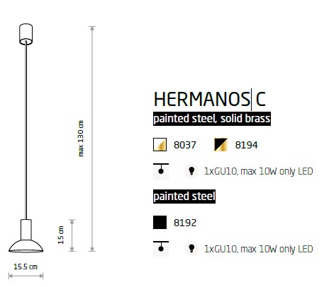 картинка Современные подвесные светильники Подвесной светильник Nowodvorski Hermanos C 8192