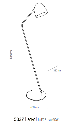 картинка Современные торшеры Торшер TK Lighting Soho 5037