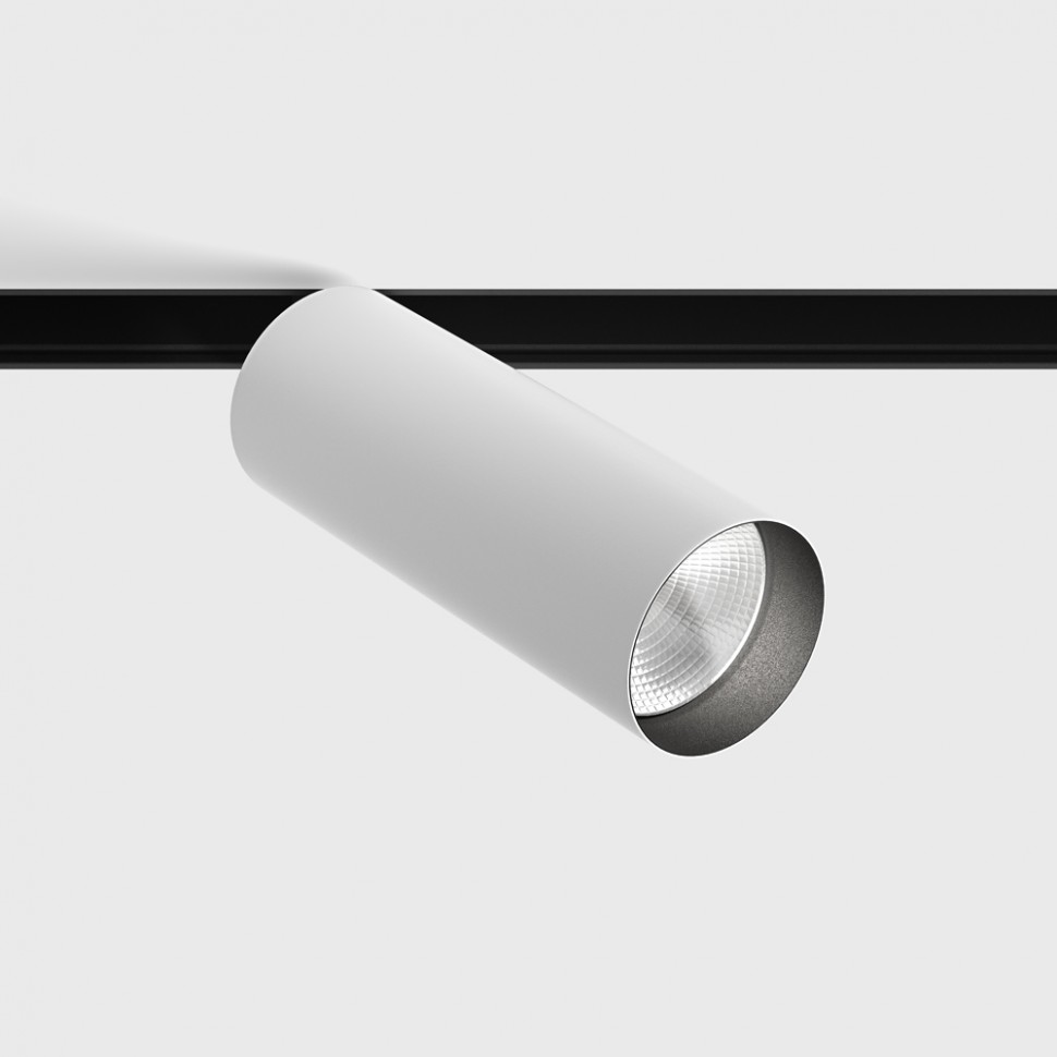 картинка Трековые светильники Светильник трековый LTX IN_LINE TUB M A 140, D52mm, H140mm, LED 19W, 3000К, белый (06.0514.19.930.WH)