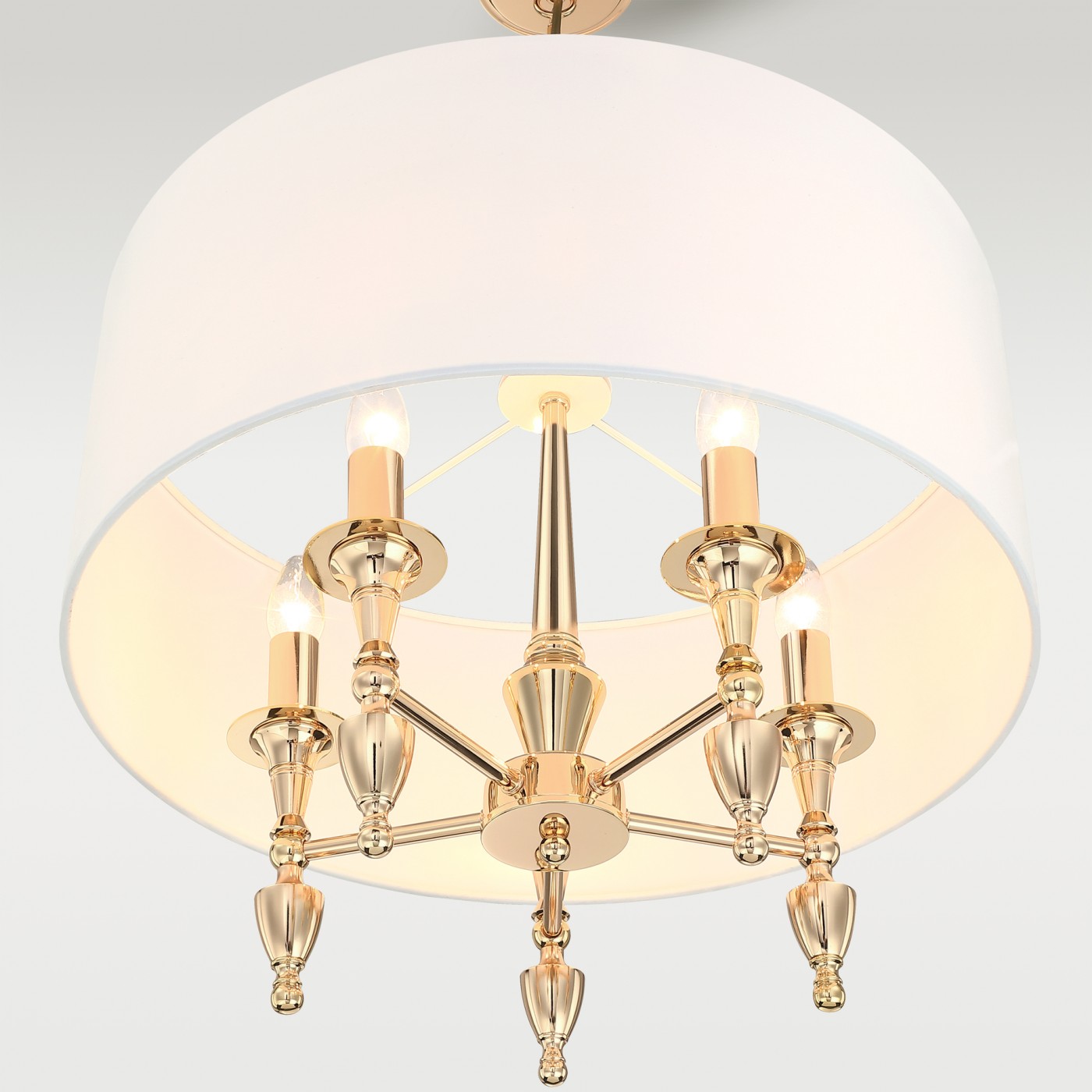 картинка Современные подвесные светильники Подвесной светильник CosmoLight Austin P05203BK-WH