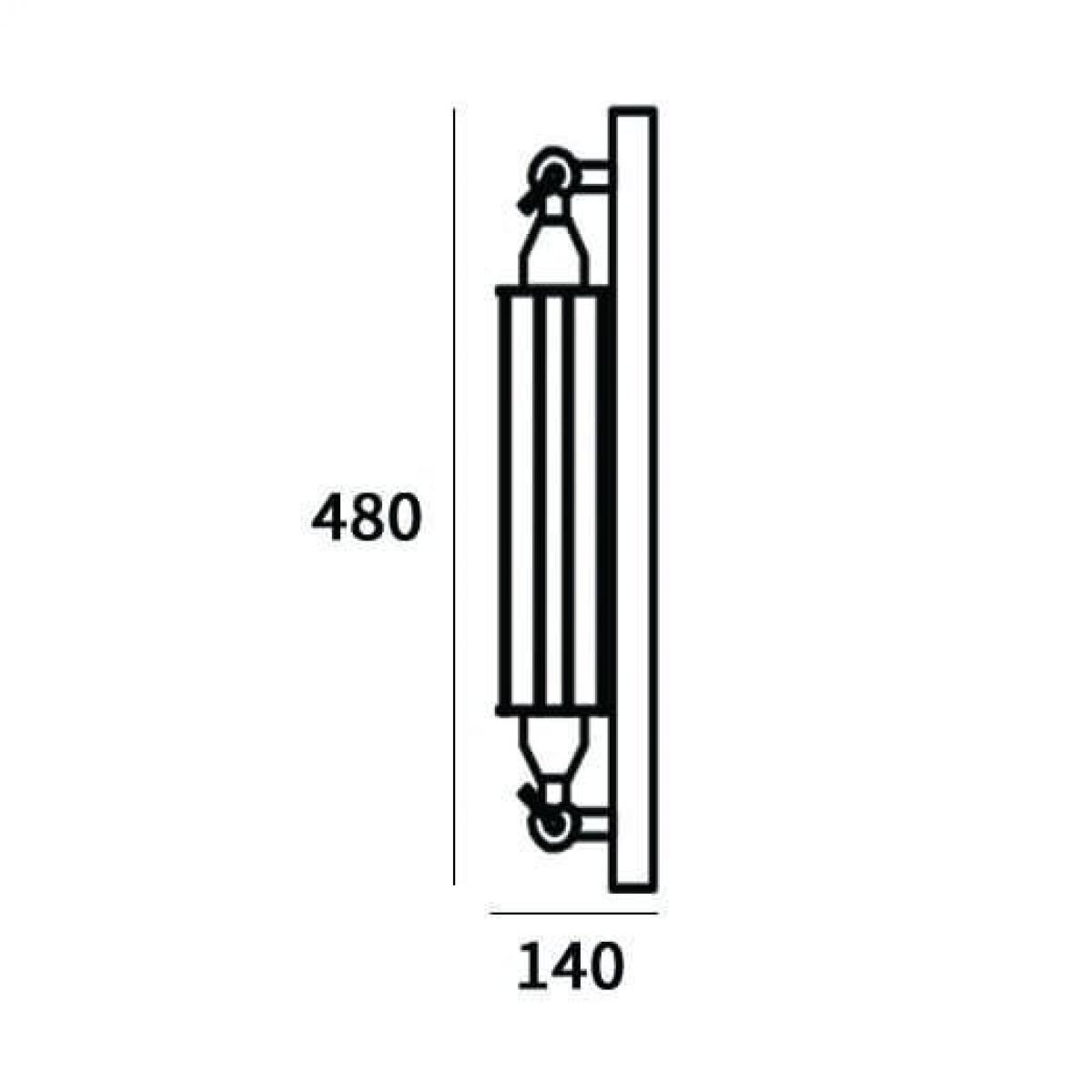 картинка Современные бра Бра CosmoLight York W01307BK