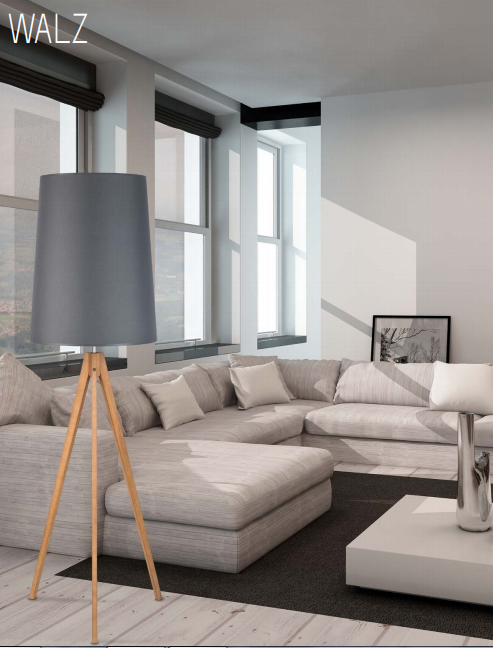 картинка Торшеры с абажуром Торшер TK Lighting Walz 5046