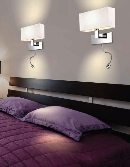 картинка Бра с абажуром Бра Azzardo Martens Wall LED MB2251-B-LED-R WH AZ1526