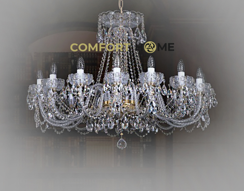 картинка Хрустальные люстры Хрустальная люстра ArtGlass CR 0004/16/20 POLISHED CE