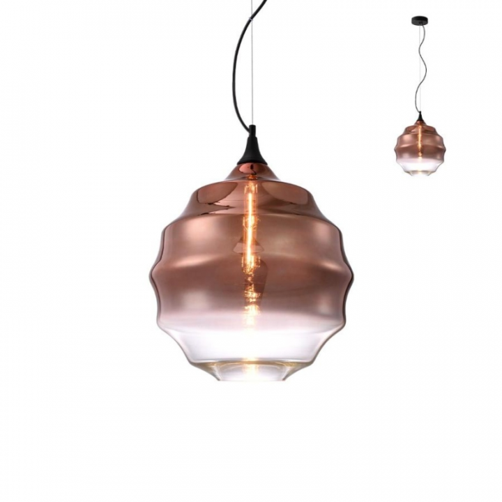 картинка Современные подвесные светильники Подвес REDO 01-1846 SLAG COPPER