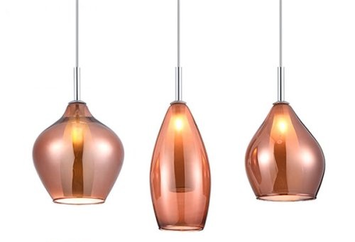 картинка Современные подвесные светильники Подвесной светильник AZZARDO Amber milano 3 AZ3078