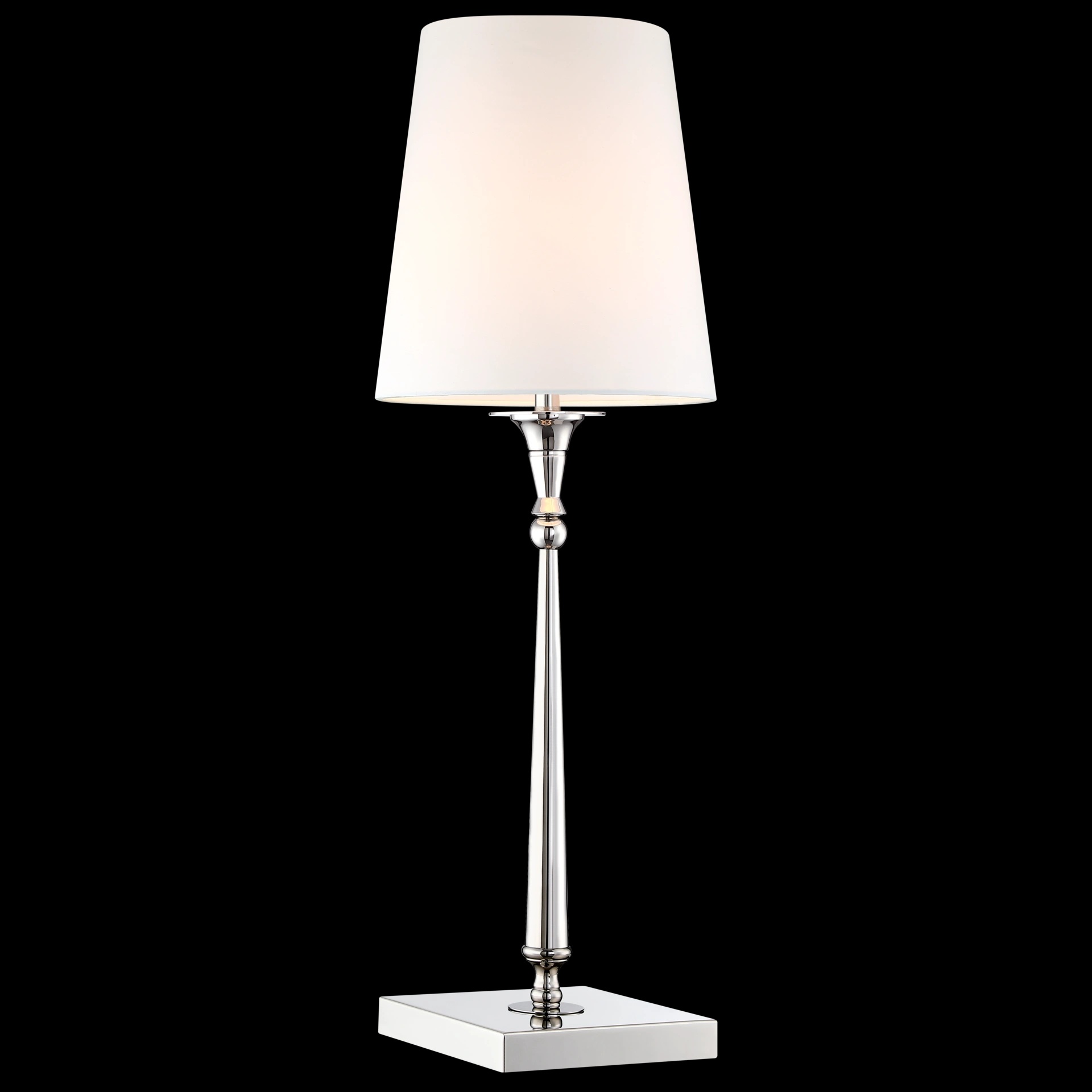 картинка Настольные лампы с абажуром Настольная лампа CosmoLight Austin T01210NI-WH