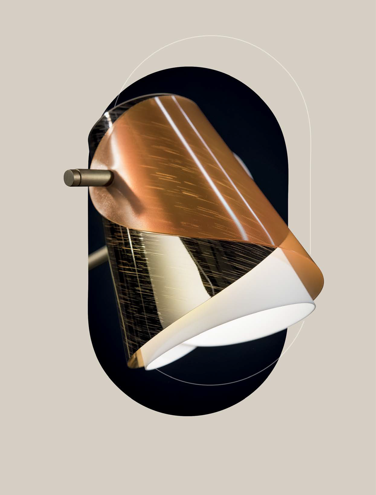 картинка Светодиодные настольные лампы Настольная лампа SLAMP Overlay OVET000CPP000BPNMTEU