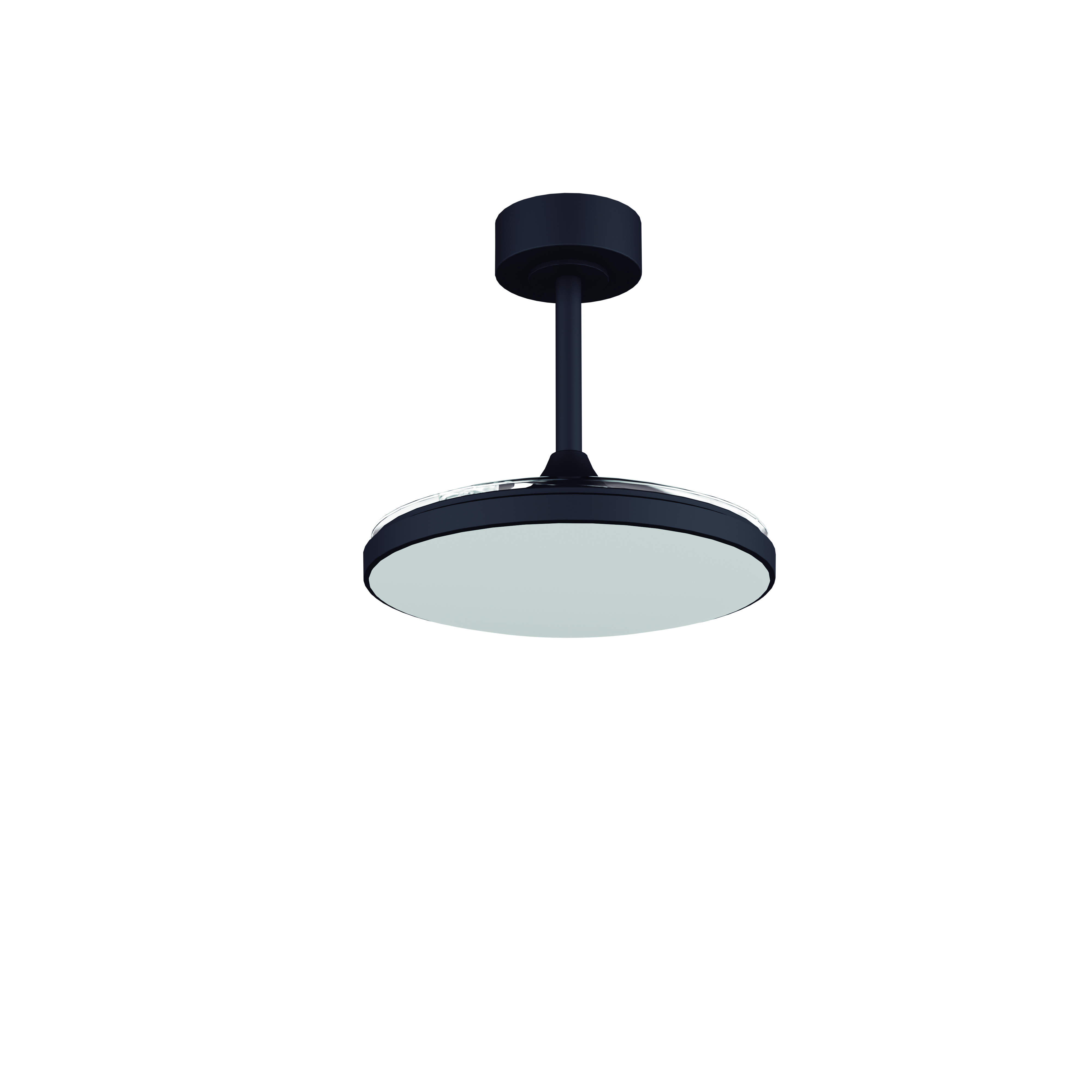 картинка Припотолочные Припотолочный светильник-вентилятор MANTRA Slim fan mini 9056