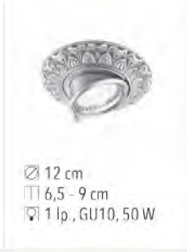 картинка Врезные Врезной светильник KOLARZ Milady 0298.10B.4