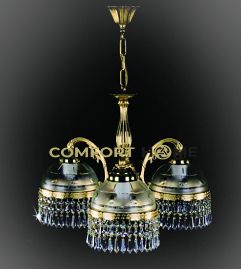 картинка Хрустальные люстры Хрустальная люстра ArtGlass CASSANDRA III. (DARK PATINA, LIGHT PATINA) CE