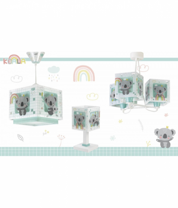 картинка Для детей Детская люстра Dalber KOALA GREEN 63267H