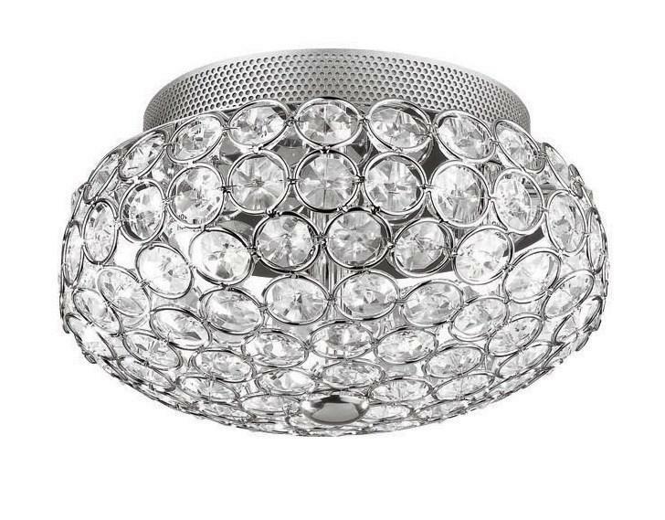 картинка Современные Светильник потолочный Ideal Lux King 075389 PL3 Cromo 